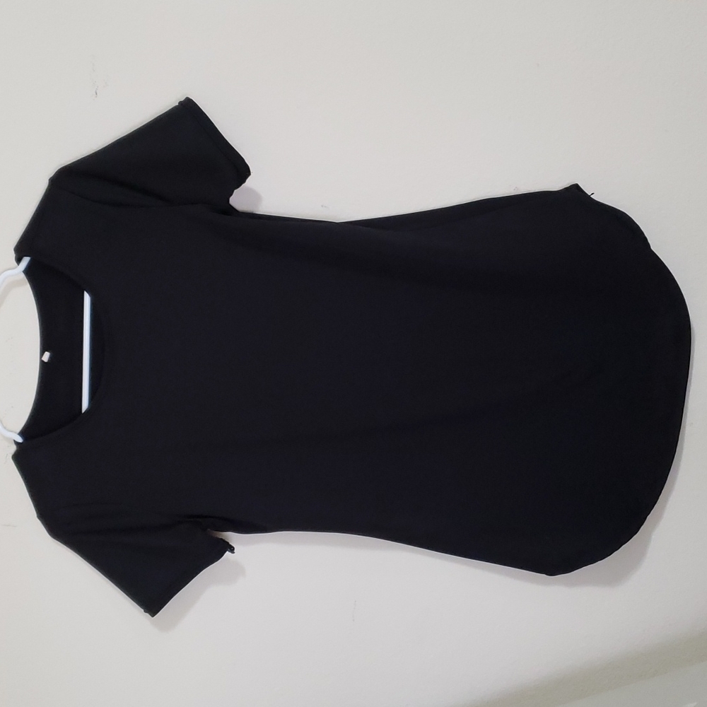Black Short dress/long shirt. Medium. Women's